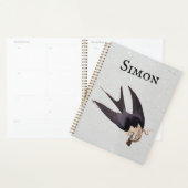 Slik Tailed Hawk door met Snake Audubon Planner (Display)