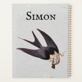 Slik Tailed Hawk door met Snake Audubon Planner (Achterkant)