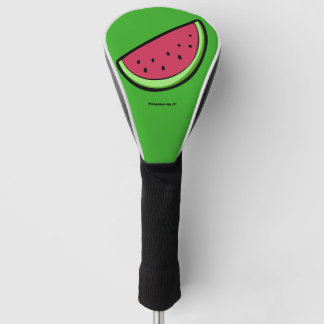 Slik van watermeloenen golfheadcover