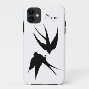 Slik vogels Silhouettes Thunder_Cove iPhone 11 Hoesje