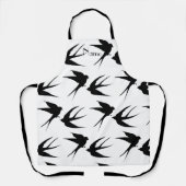 Slik vogels Silhouettes Thunder_Cove Schort (Voorkant)