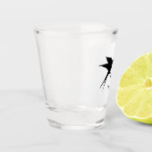 Slik vogels Silhouettes Thunder_Cove Shot Glas (Links)