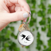 Slik vogels Silhouettes Thunder_Cove Sleutelhanger (Hand)