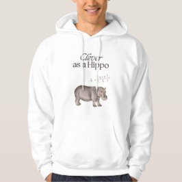 Slim als een Hippo Hoodie