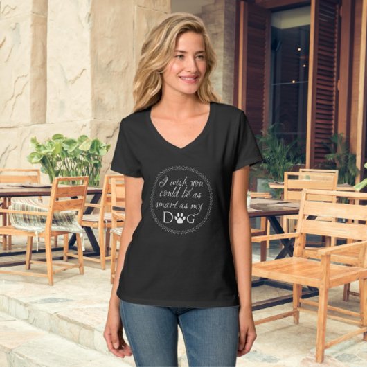 Slim als mijn Dog Tshirt