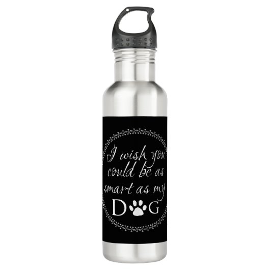 Slim als mijn Dog Water Fles (Voorkant)