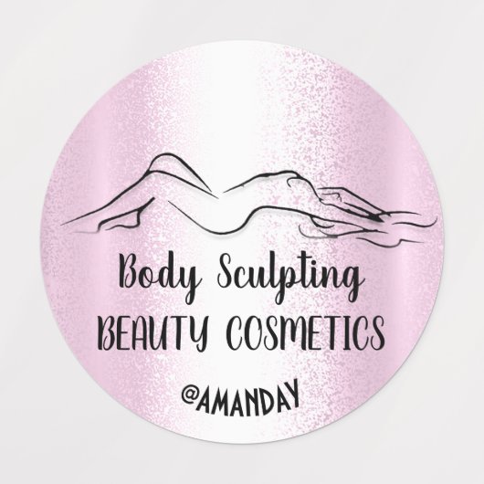 Slim Body Cosmetics Balm Soap Sculpting Pink New Labels (Design 1)