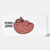 Slim denken: de kracht van het brein Case-Mate iPhone case (Achterkant (horizontaal))