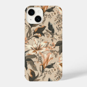 Slim Fit  Bloemenpatroon iPhone 14 Hoesje