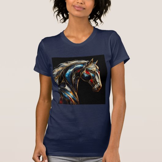 Slim Fit T-shirt met een Art Expression -17 (Voorkant)