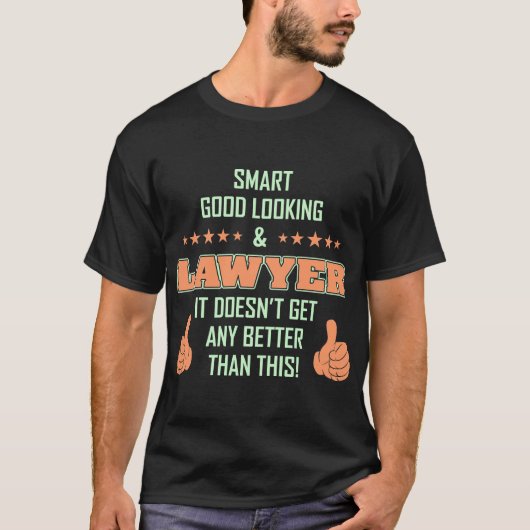 Slim, goed uitziend, jurylid met professionaliteit t-shirt (Voorkant)