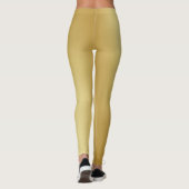 Slim Look Soft Gold Gradient Leggings (Achterkant)