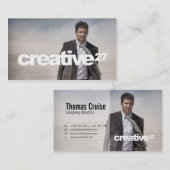 Slim minimaal visitekaartje (Voorkant / Achterkant)