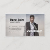 Slim minimaal visitekaartje (Achterkant)