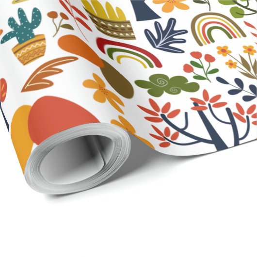 Slim mooi multi-patroon cadeaupapier (Rol Hoek)