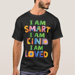 Slim Soort Geliefd Positieve Mentaliteit Vriendeli T-shirt