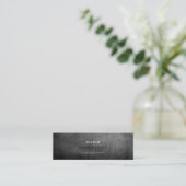 Slim Trendy Chalkboard Carte de visite attrayant (Debout devant)