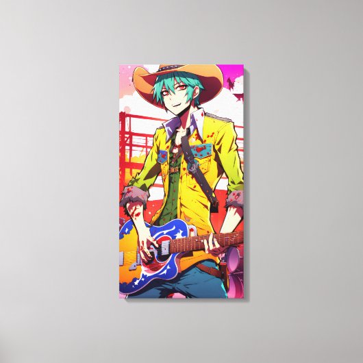 Slim Walker Canvas Afdruk (Voorkant)