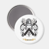 Slim Wapen (Family Crest) Magneet (Voorkant / Achterkant)