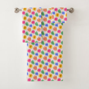 Slime Balls Kleur Burst Badhanddoek Set Bad Handdoek