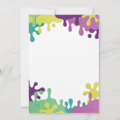 Slime Birthday Drivers Girls Pink Invitation (Dos)