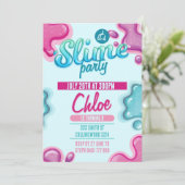 Slime Birthday Invitation (Debout devant)