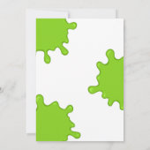 Slime Birthday Invitation (Dos)