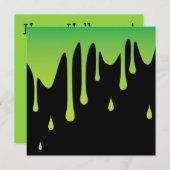 Slime druppelen kaart (Voorkant / Achterkant)