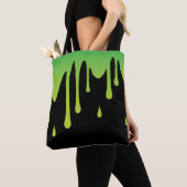 Slime druppelen tote bag (Dichtbij)