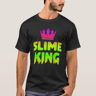 Slime King Verjaardag Party Squad Matching Outfit T-shirt