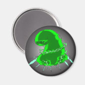 Slime Monster Magneet (Voorkant / Achterkant)