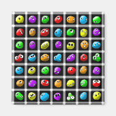 Slime Pop ! Aimant à grille mince (Devant)