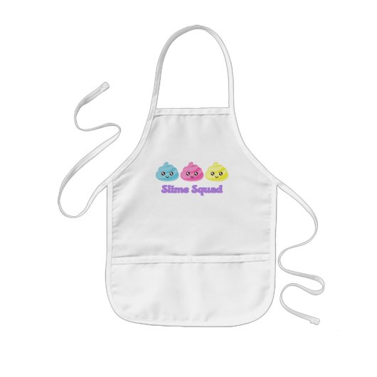 Slime Squad Apron Kinder Schort (Voorkant)