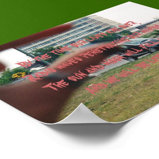 Slimme auto poster (Hoek)