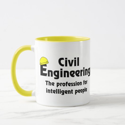 Slimme Civiel Ingenieur Mok (Links)