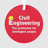 Slimme Civiel Ingenieur Ornament (achterkant)