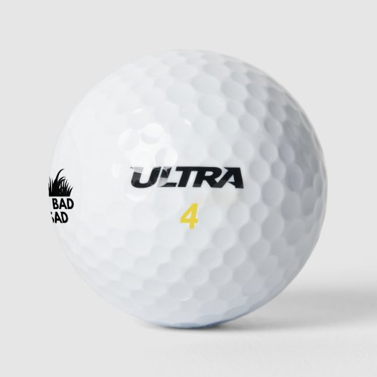 Slimme golfcitaten golfballen (Logo)