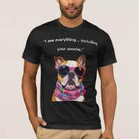 Slimme Hond met Bril – Grappige Nerd Puppy Citaat