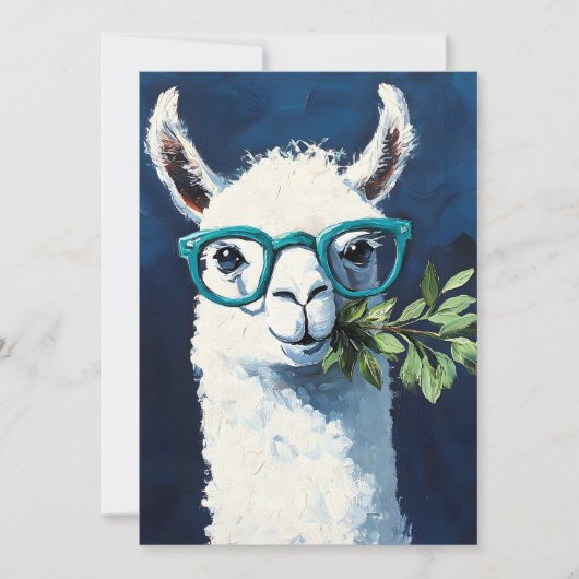 Slimme Lama Chic Aankondiging (Voorkant)