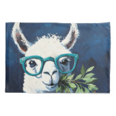 Slimme Lama Chic Kussensloop (Achterkant)