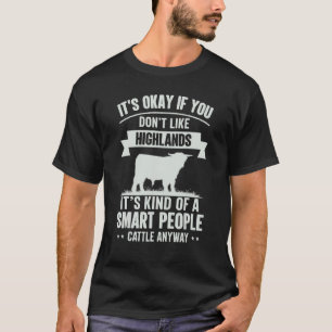 Slimme Mensen Veeboer Koeienras Hooglanden 1 T-shirt