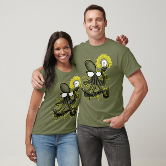 Slimme octopus ontdekt elektriciteit T-Shirt