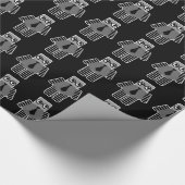 Slimme robot cadeaupapier (Hoek)