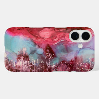 Slimme rode wereld telefoonhoesje iPhone 16 Hoesje