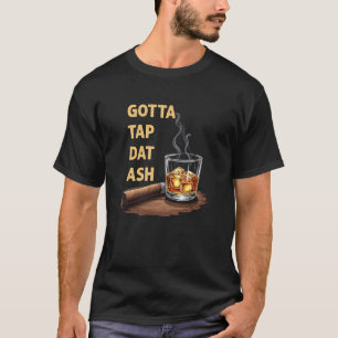 Slimme Sigarenwhiskeyas T-shirt