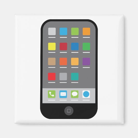 Slimme telefoon magneet (Voorkant)