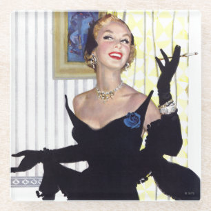 Slimme vrouwen zijn te gevaarlijk glazen onderzetter