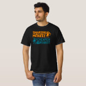 Slimmer dan een aap, goedkoper dan een robot t-shirt (Voorkant volledig)