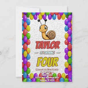Slimmerd Unieke Persoonlijke Verjaardagsuitnodigin Kaart
