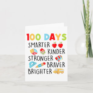 Slimmere Kinder Sterker 100 dagen school Kaart
